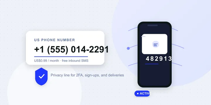 Saily's US Phone Number: A Second Line for SMS 2FA, Privacy, and US-Only Apps